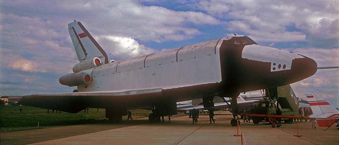 Buran Analog at the Zhukovsky Airshow in September 1993